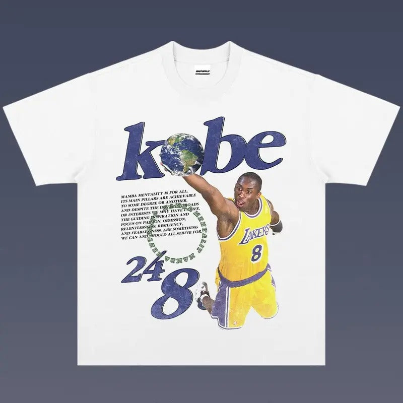 KOBE Tee | Vintage Tee Graphic T-Shirt Sweatshirt Hoodie | Sport Tee - Gift For Fan 4.99 | TeeBloomCo.com