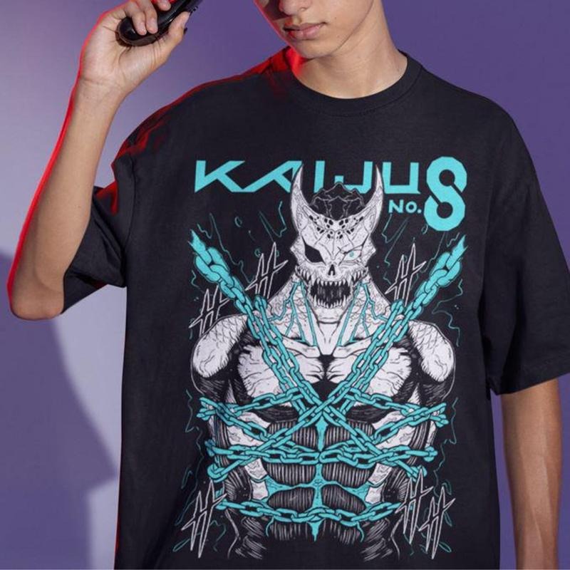 Kaiju No. 8 Kafka Hibino Shirt, Japanese Kaiju Anime Tee, Unisex Short Sleeve T-Shirt, Anime Graphic Tee, Otaku Cotton...