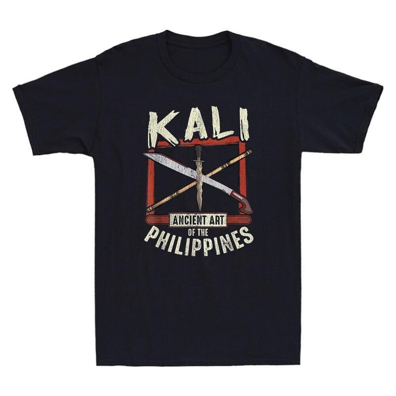 Kali Ancient Eskrima Arnis Filipino Martial Arts Vintage Mens Cotton TShirt Menswear Top Hoodie, Sweatshirt | TeeBloomCo.com