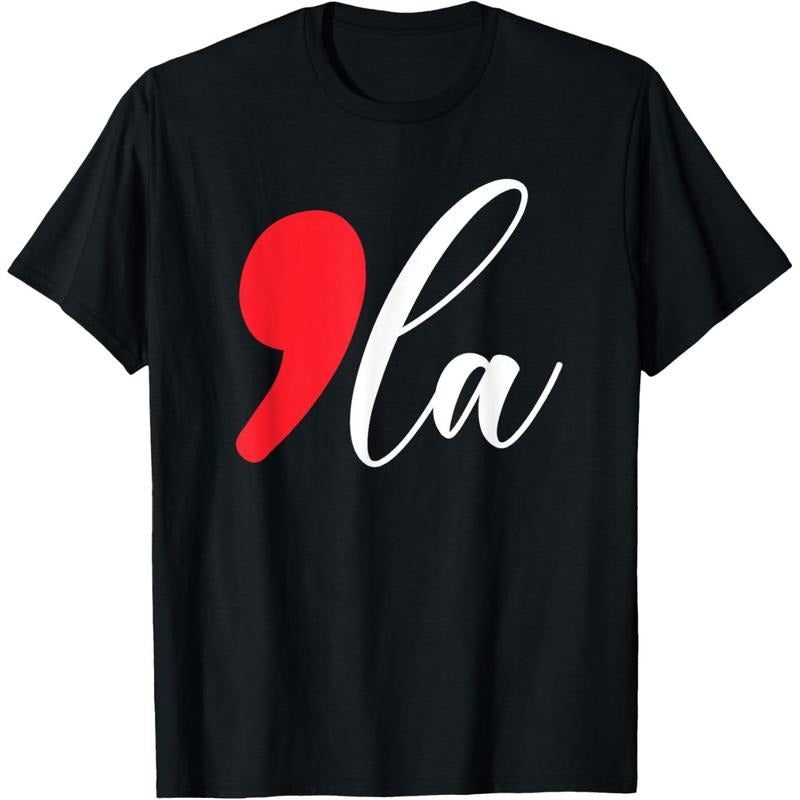 Kamala Harris 2024 President Comma La Funny T-Shirt made in usa Hoodie, Sweatshirt | TeeBloomCo.com