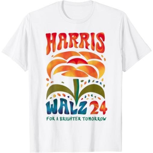 Kamala Harris Tim Walz 2024 Peace LGBT Harris Walz Waltz T-Shirt made in usa Hoodie, Sweatshirt | TeeBloomCo.com