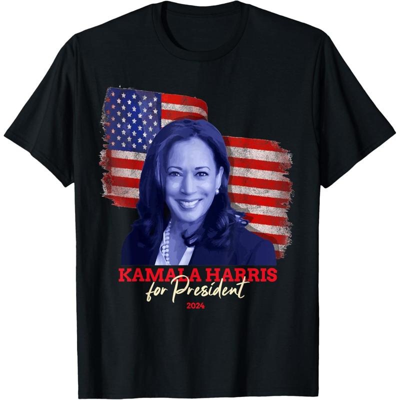 Kamala Harris for President 2024 Madam Vice President T-Shirt made in usa Hoodie, Sweatshirt | TeeBloomCo.com
