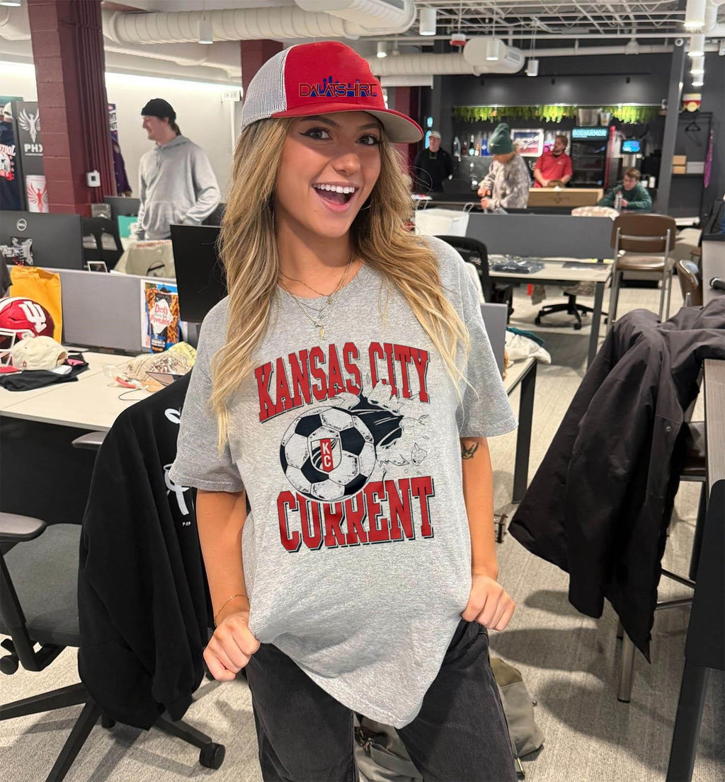 Kansas City Current Soccer Ball Logo shirt