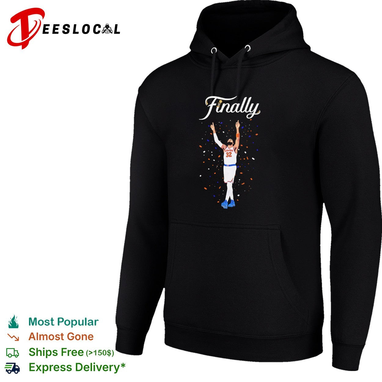 Karl-Anthony Towns New York Knicks Finally NBA Basketball Championship Player shirt