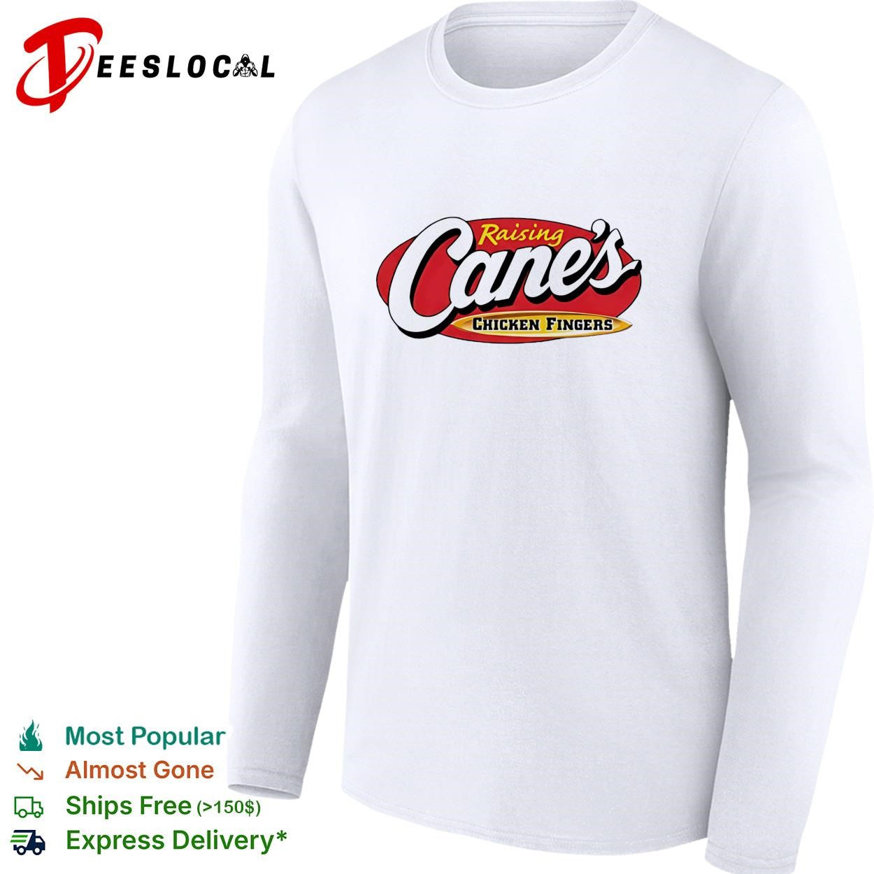 Karl Anthony wearing Towns KAT Raising Cane’s Chicken Fingers shirt