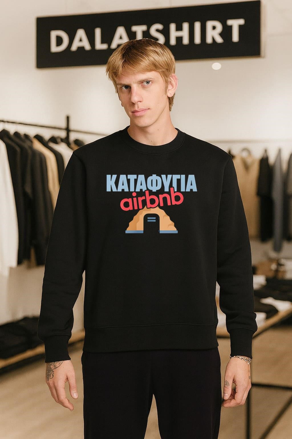 Katafygi Airbnb Cave House Icon shirt