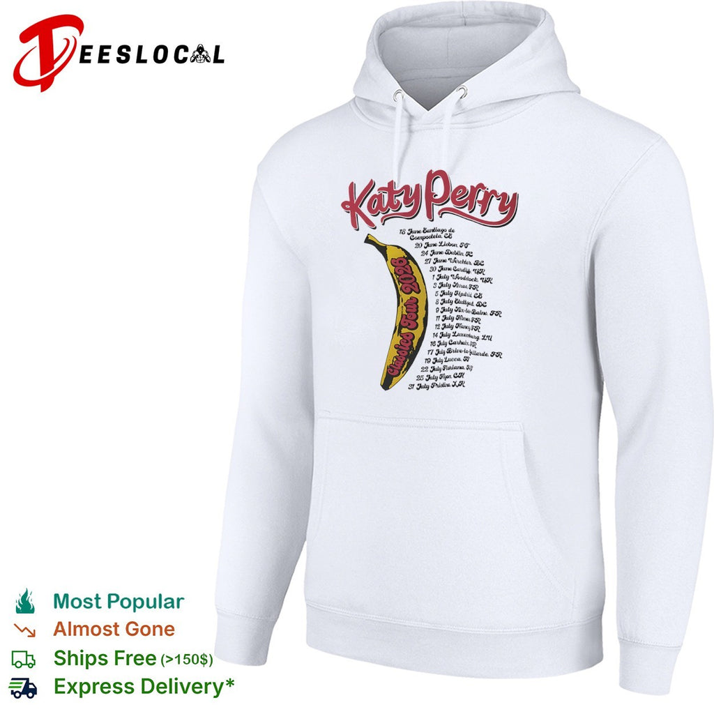 Katy Perry Classics Tour 2026 Santiago Lisbon Dublin Werchter Cardiff Woodstock shirt