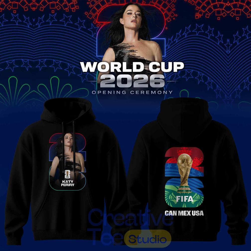 Katy Perry x World Cup 2026 Special Tee Hoodie