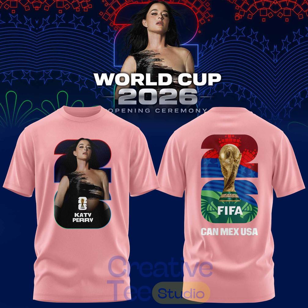 Katy Perry x World Cup 2026 Special Tee Hoodie