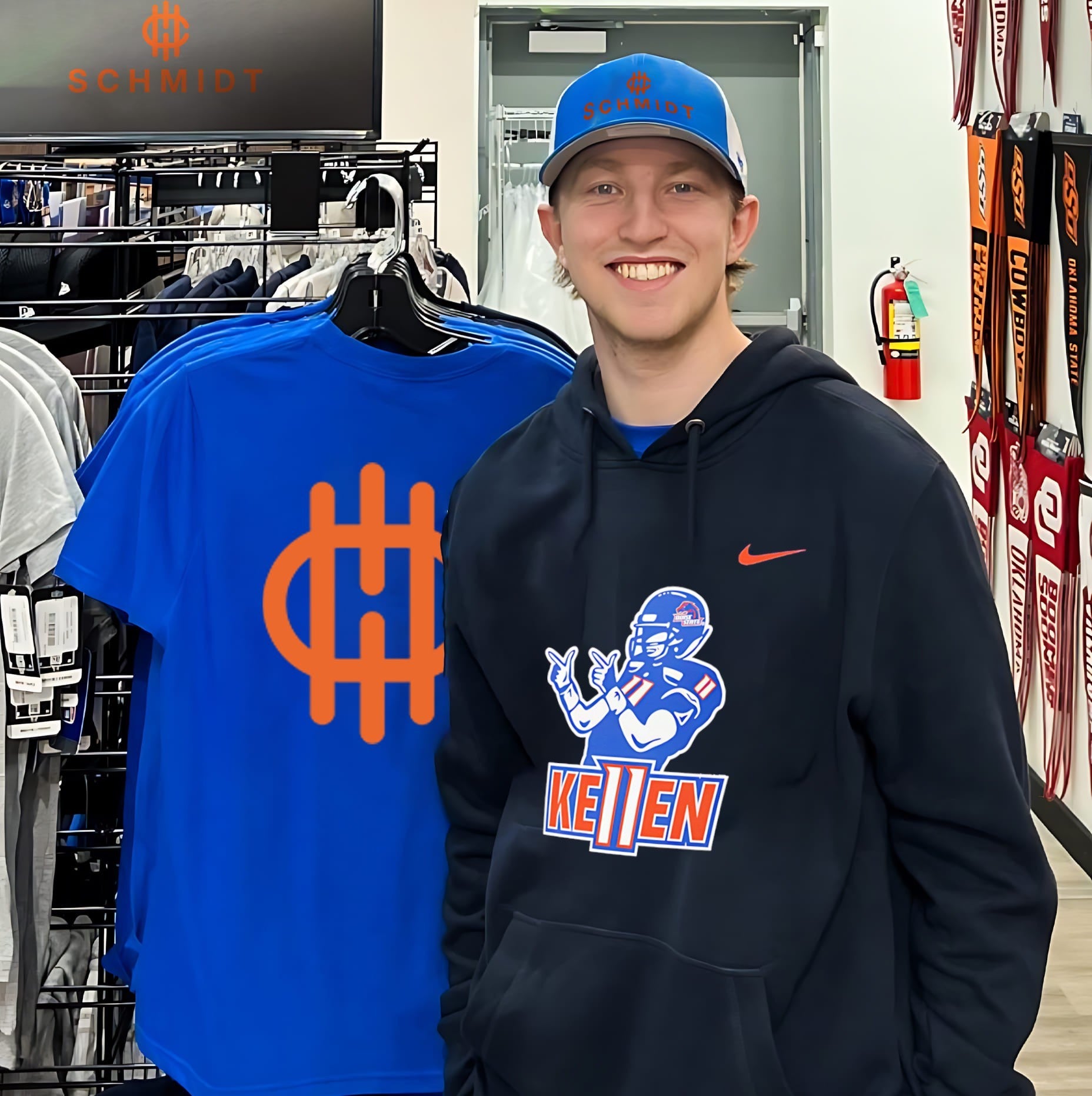 Kellen Moore Boise State Broncos Ke11en Name and Number shirt