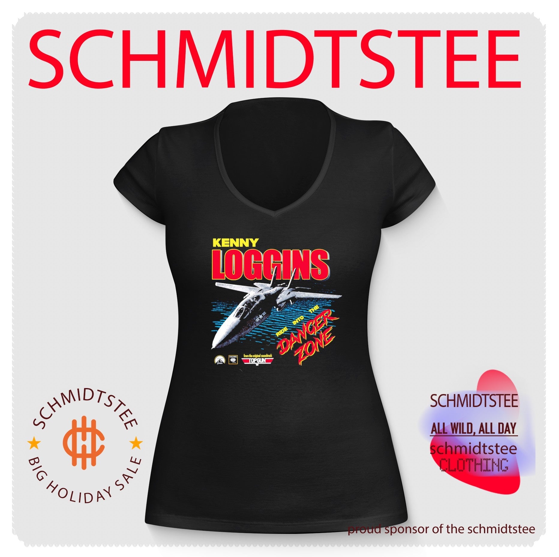 Kenny Loggins Ride into the Danger Zone Top Gun shirt