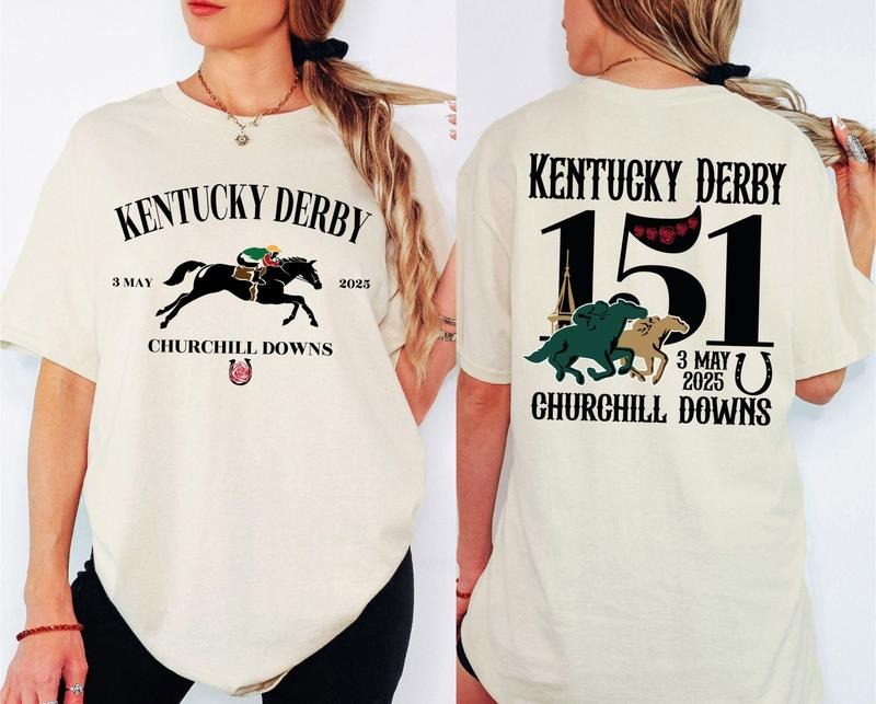 Kentucky Derby Race 2025 Shirt Derby 2025 Shirt Kentucky Derby Vibes Shirt Kentucky Race Weekend Sweatshirt Horse Racing...