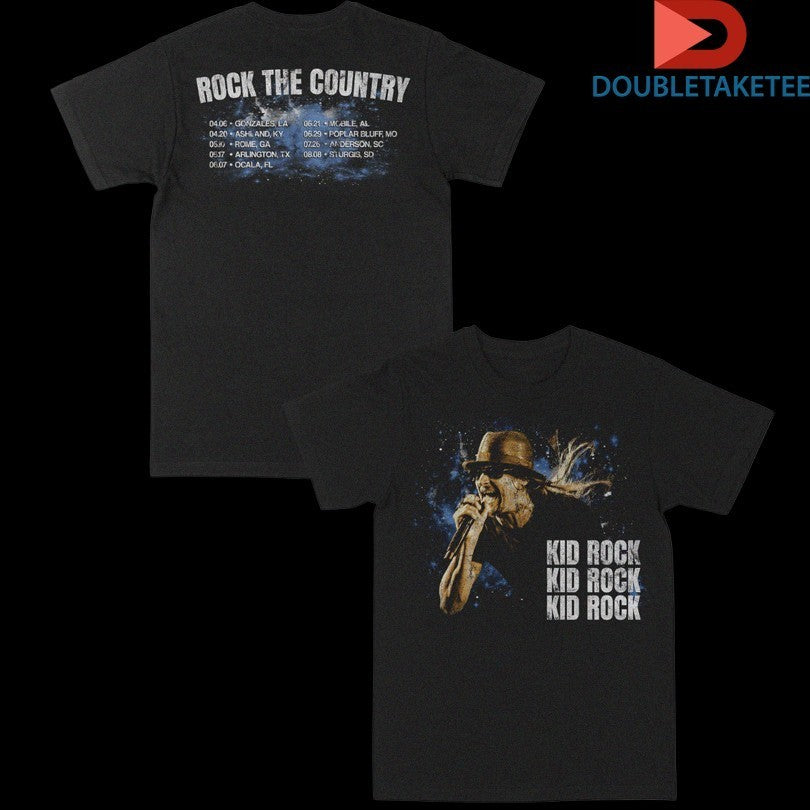 Kid Rock Rock The Country Space Rock Tour 2025 Dates T-shirts