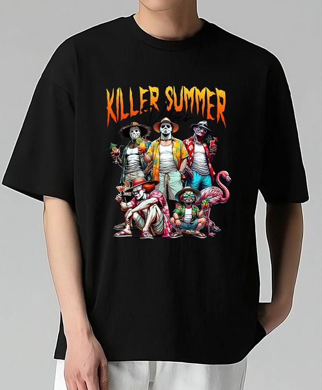 Killers Summer Vibes T-Shirt Cotton Comfort Street Style Great for On-the-Go Looks Hoodie, Sweatshirt | TeeBloomCo.com