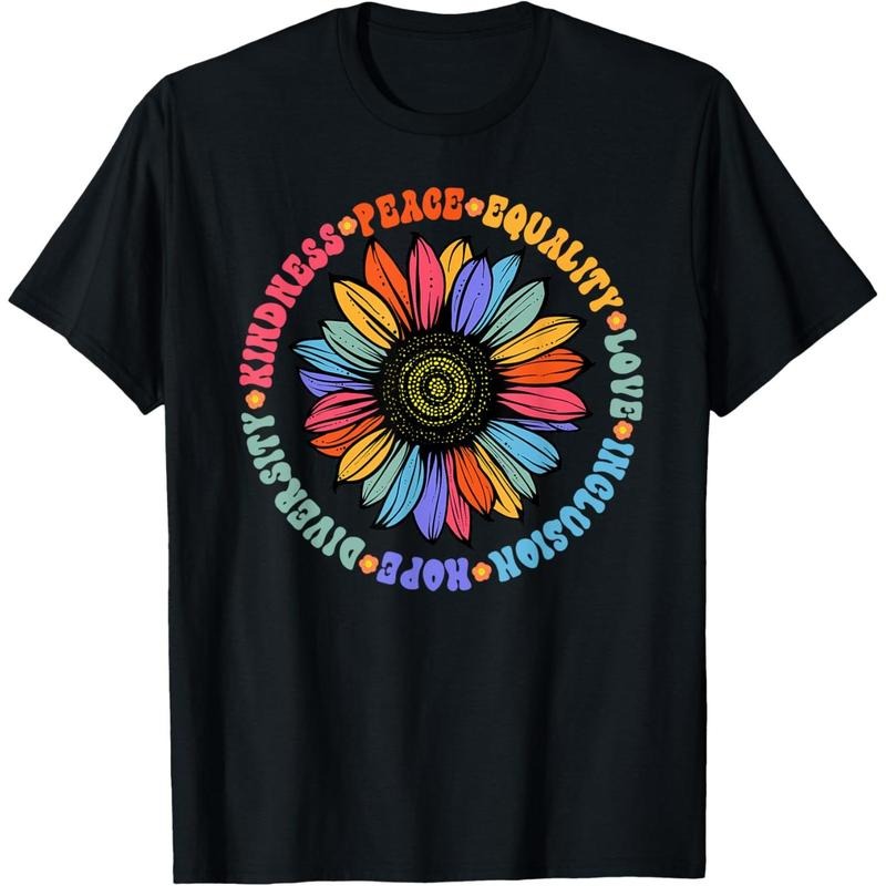 Kindness Peace Equality Love Hope Diversity Human Rights T-Shirt made in usa Hoodie, Sweatshirt | TeeBloomCo.com