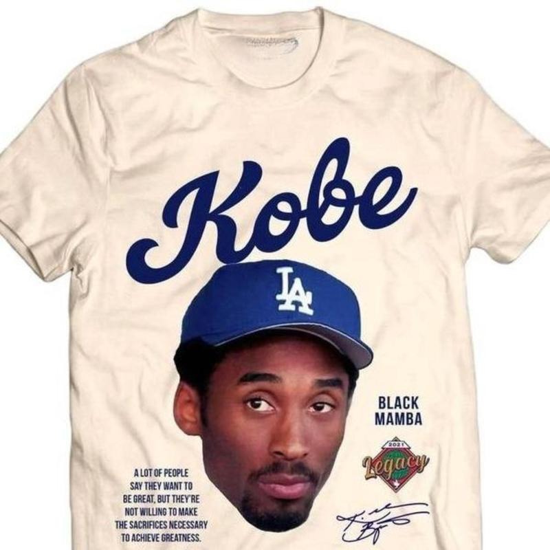 Kobe Dodgers Tribute Shirt