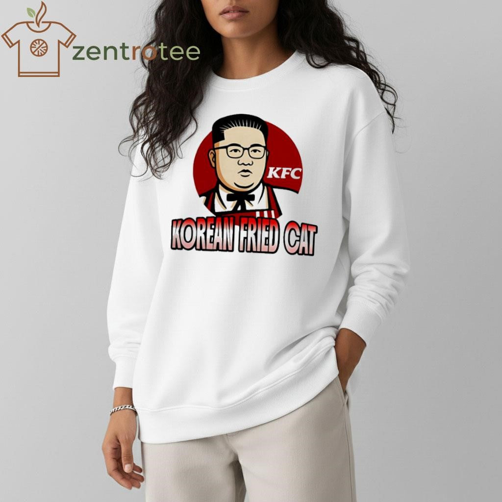Korean Fried cat Kim Jong Un tee