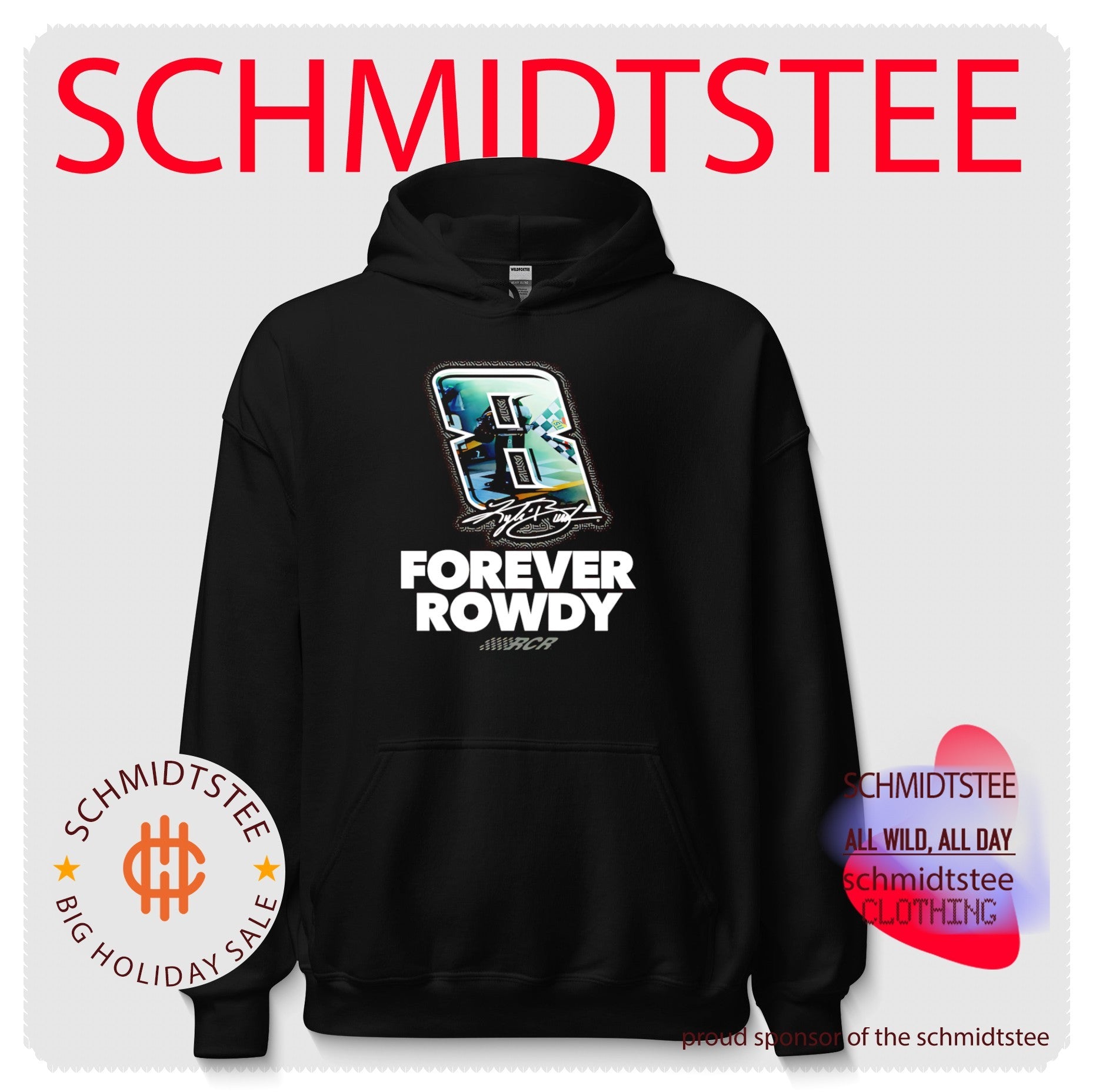 Kyle Busch Forever Rowdy Richard Childress Racing shirt