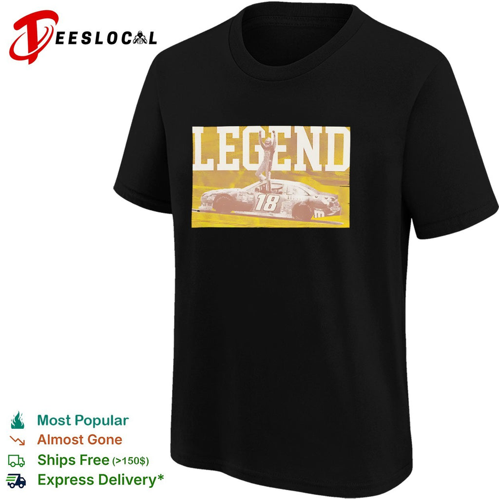 Kyle Busch Joe Gibbs Racing NASCAR Legend 18 shirt