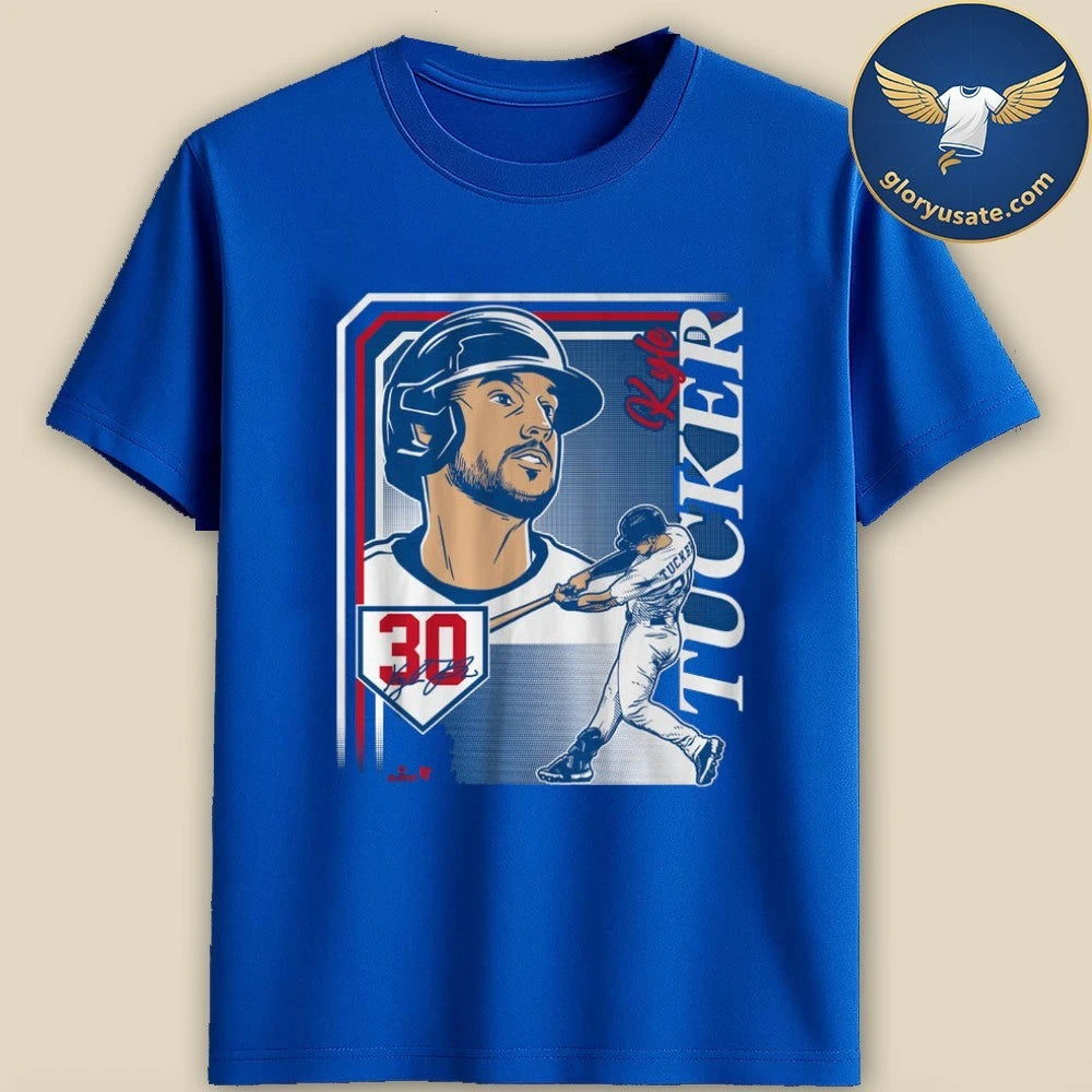 Kyle Tucker Los Angeles Dodgers Collage Frame Shirt