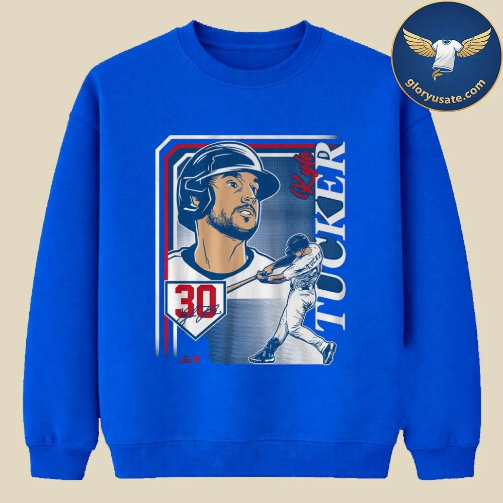 Kyle Tucker Los Angeles Dodgers Collage Frame Shirt