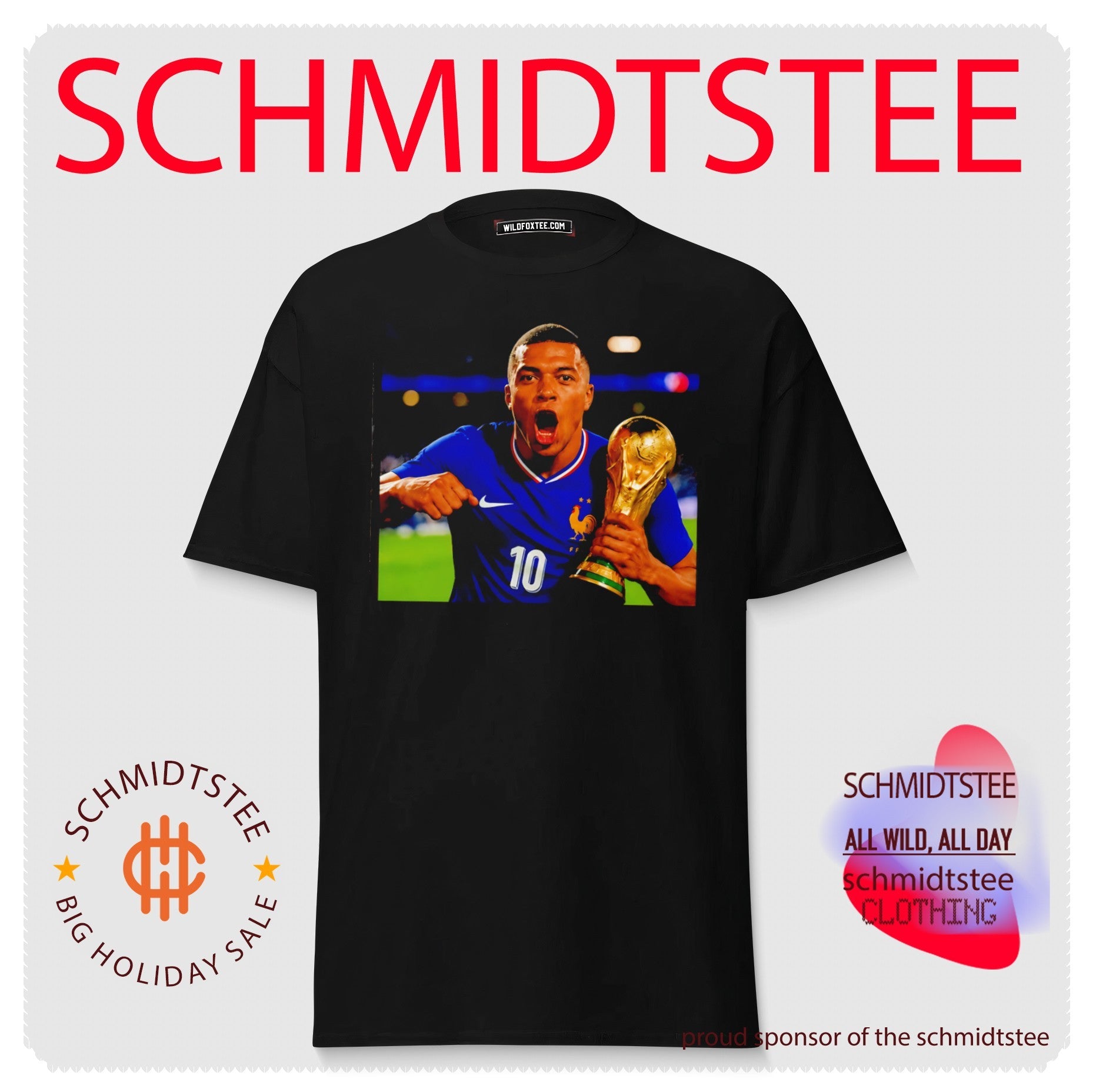 Kylian Mbappé France National Team Vintage shirt