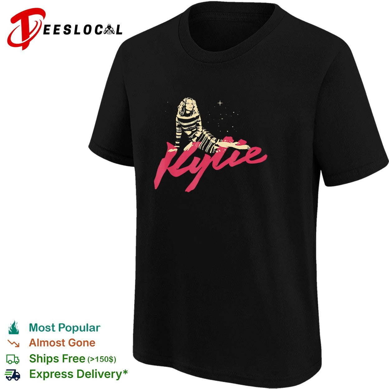 Kylie Minogue vintage graphic shirt