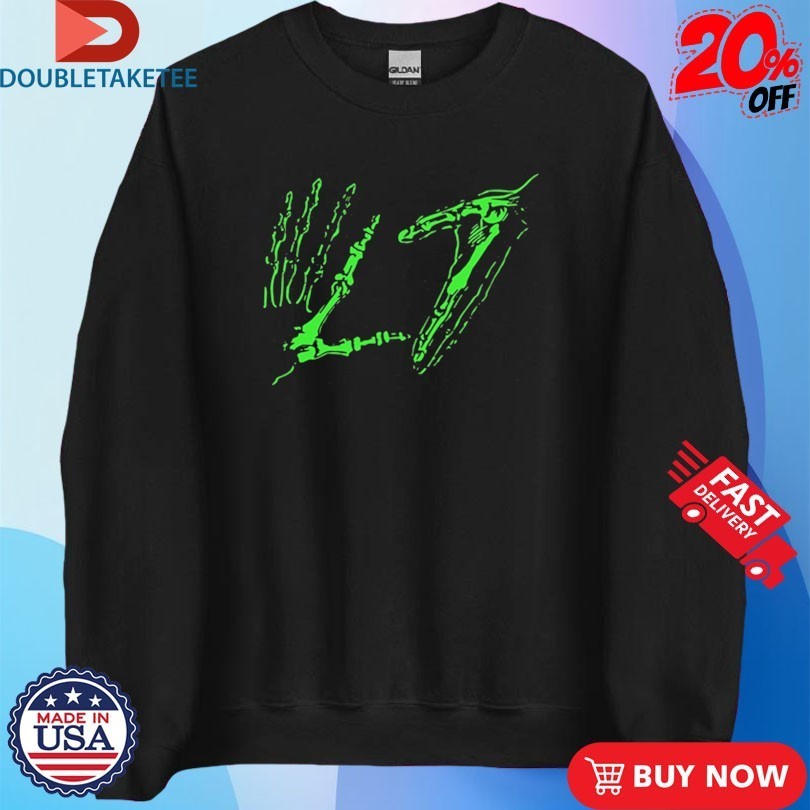 L7 Green Skele Hands Shirts