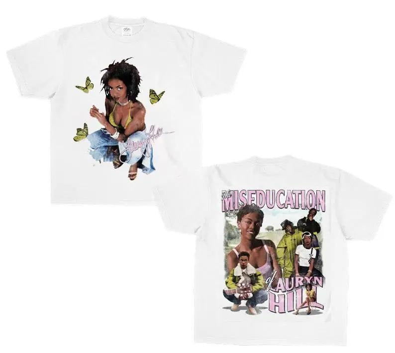 LAURYN HILL T-SHIRT. Graphic Tee Iconic Style for Rap Fans Hoodie, Sweatshirt | TeeBloomCo.com