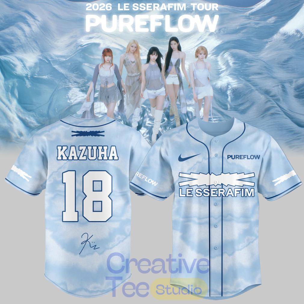 LE SSERAFIM “PUREFLOW” Tour 2026 Limited Signature Jersey