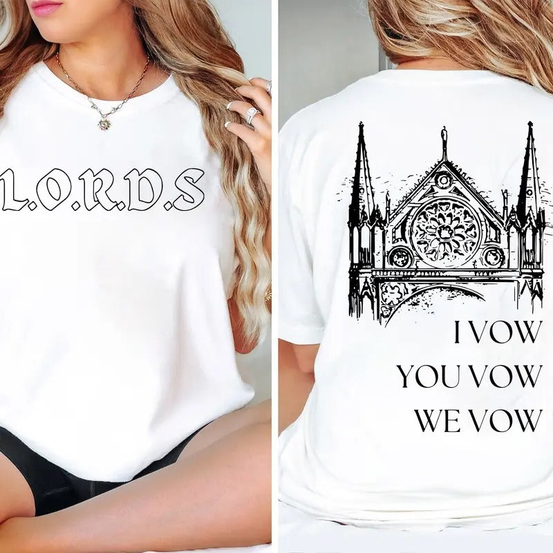LORDS T-Shirt, The Ritual Sweatshirt, Sinner Hoodie, Sacrifice, Shantel Tessier Merch, Dark Romance Reader, Booktok Tee,...