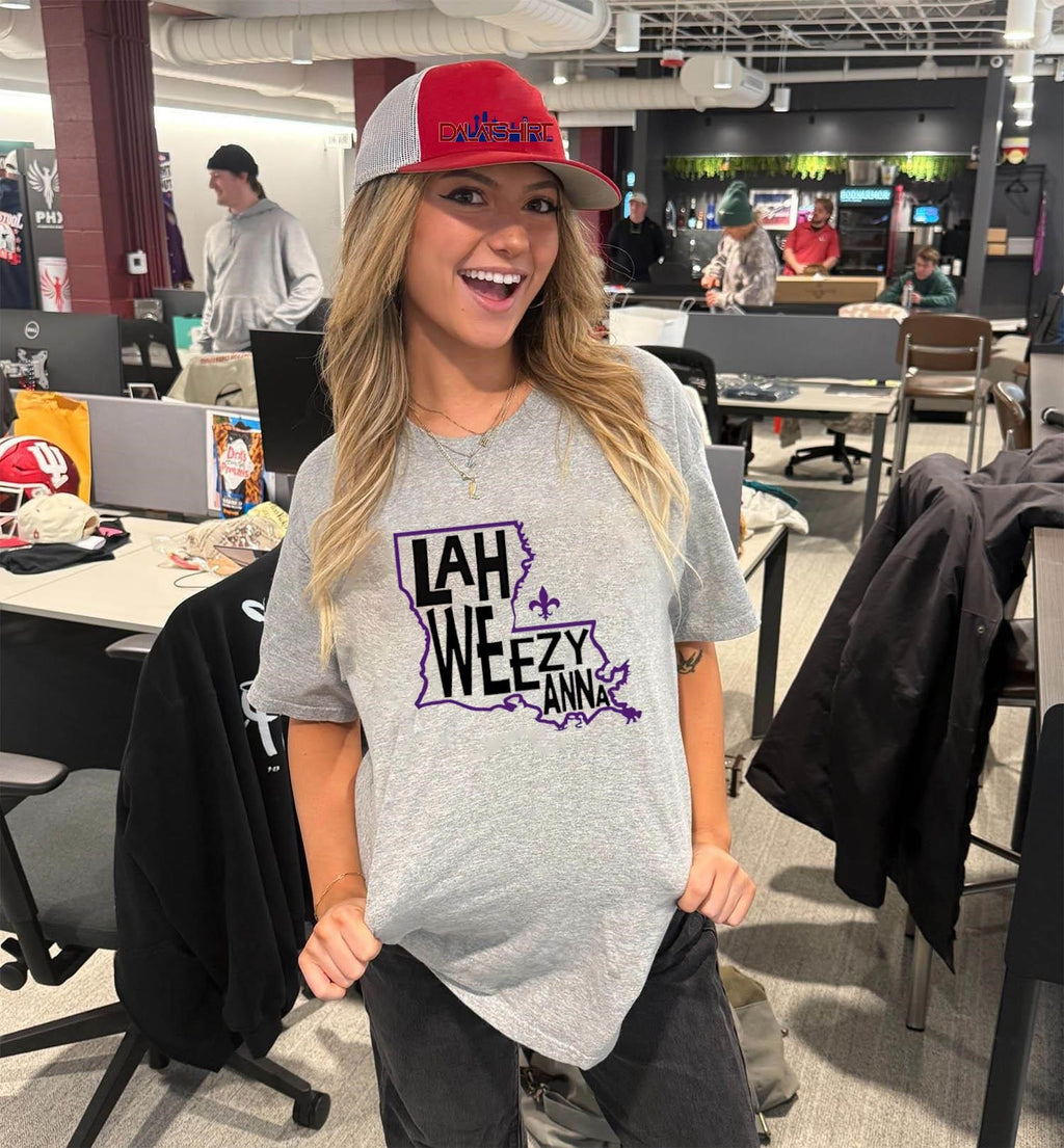 Lah Weezy Anna Mardi Gras Fat Tuesday New Orleans shirt