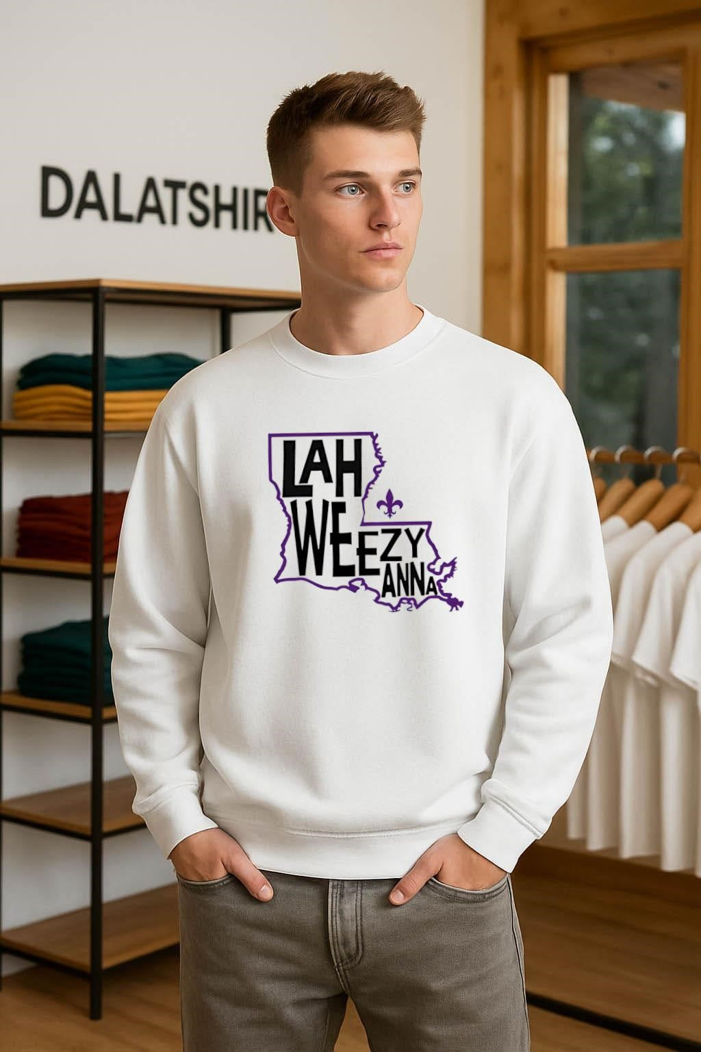 Lah Weezy Anna Mardi Gras Fat Tuesday New Orleans shirt
