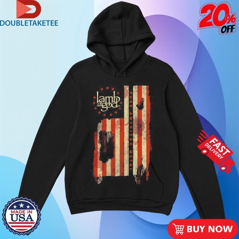 Lamb Of God Pure American Metal Flag Shirts