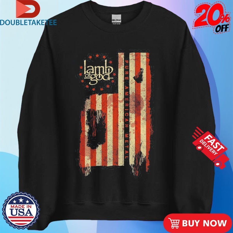 Lamb Of God Pure American Metal Flag Shirts