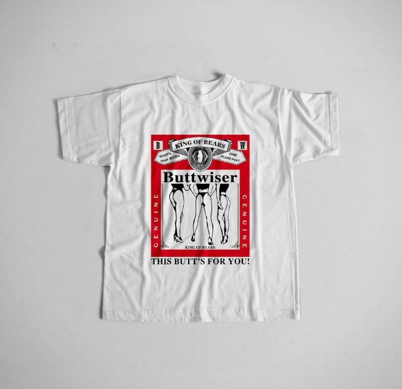 Lana Buttwiser T Shirt  Aesthetic - 90s  Retro  Vintage Unisex T-shirt Menswear Hoodie, Sweatshirt | TeeBloomCo.com