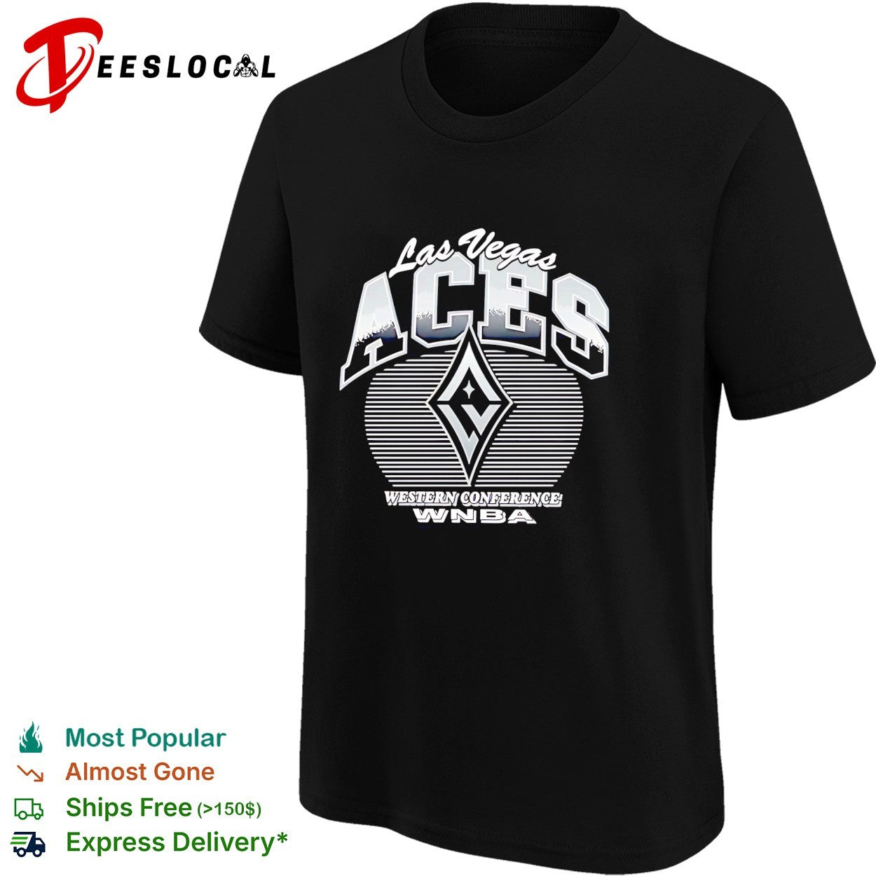 Las Vegas Aces Western Conference WNBA shirt
