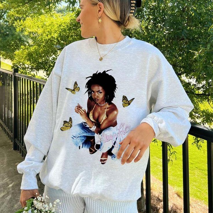 Lauryn Hill Album Sweatshirt, Retro 90s Lauryn Hill Sweater, Lauryn Hill Album Sweatshirt , L T-Shirts, Hoodie