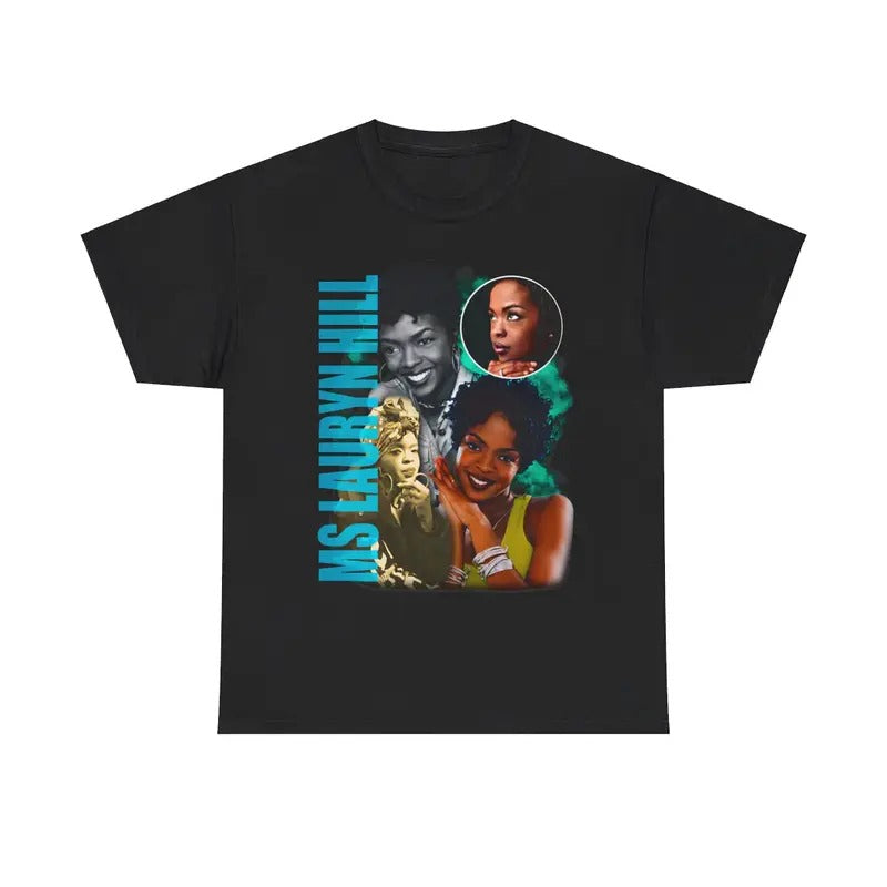 Lauryn Hill Graphic Tee Print Short Sleeve T-Shirt Hoodie, Sweatshirt | TeeBloomCo.com