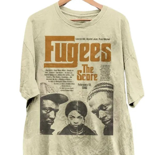 Lauryn Hill Shirt, Lauryn 90s Music Shirt, Fugees Unisex cotton T-Shirt Hoodie, Sweatshirt | TeeBloomCo.com