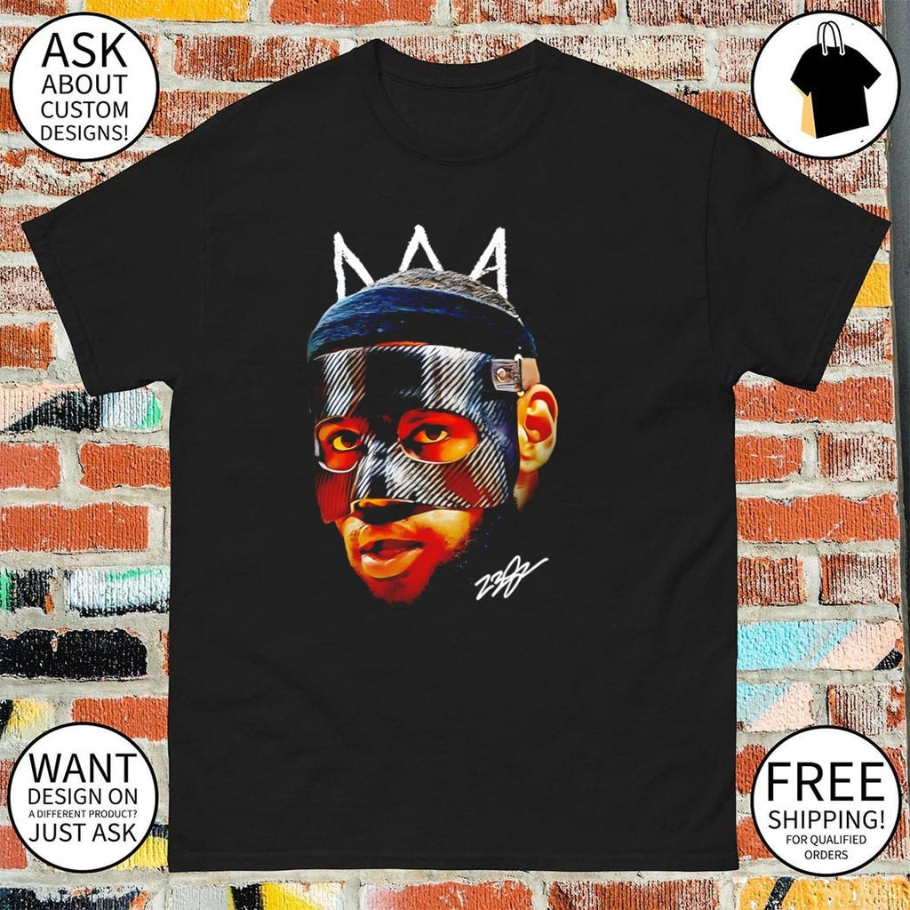 LeBron King Graphic James Masked 76ers shirt