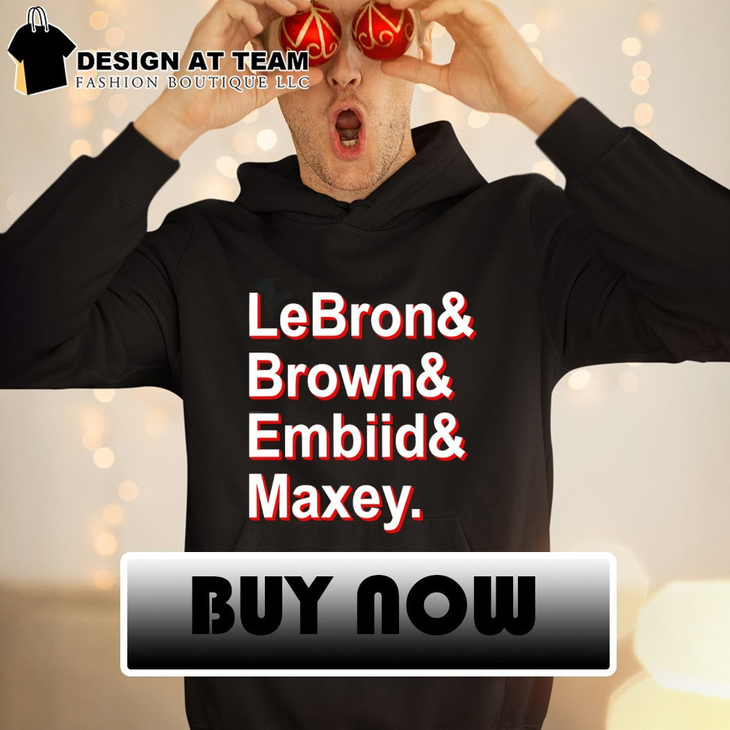 Lebron Jalen Brown Embiid Maxey Philadelphia 76ers NBA 2026 vintage shirt