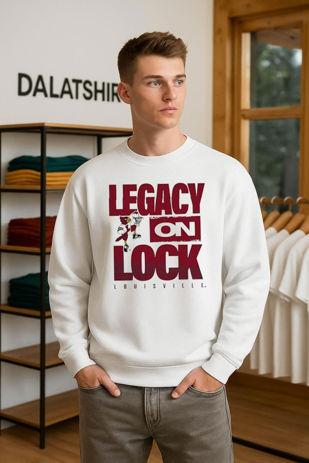 Legacy On Lock Louisville Cardinals Basketball Mascot shirt