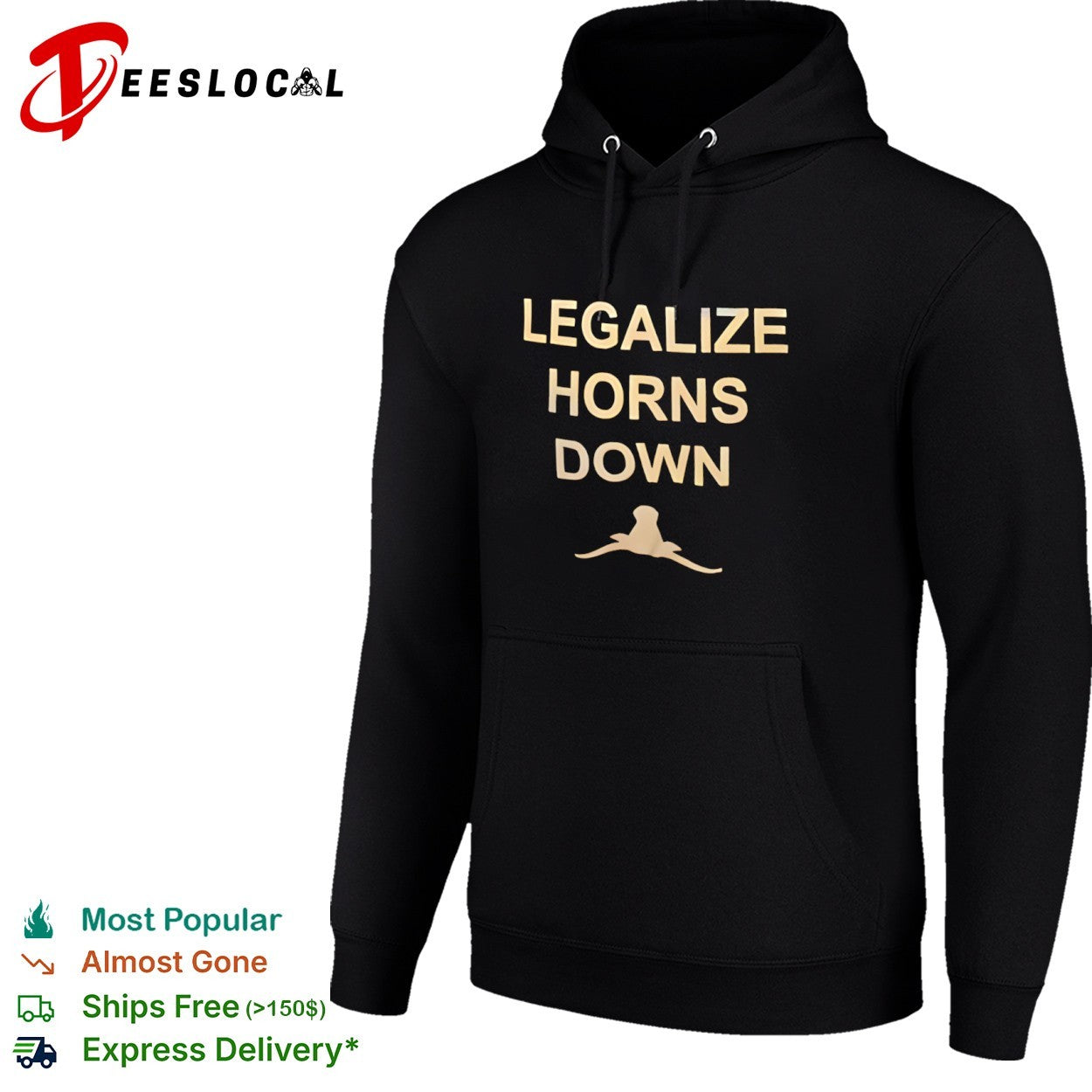 Legalize Horns Down Texas Longhorns NCAA Football Big 12 Conference rivalry shirt