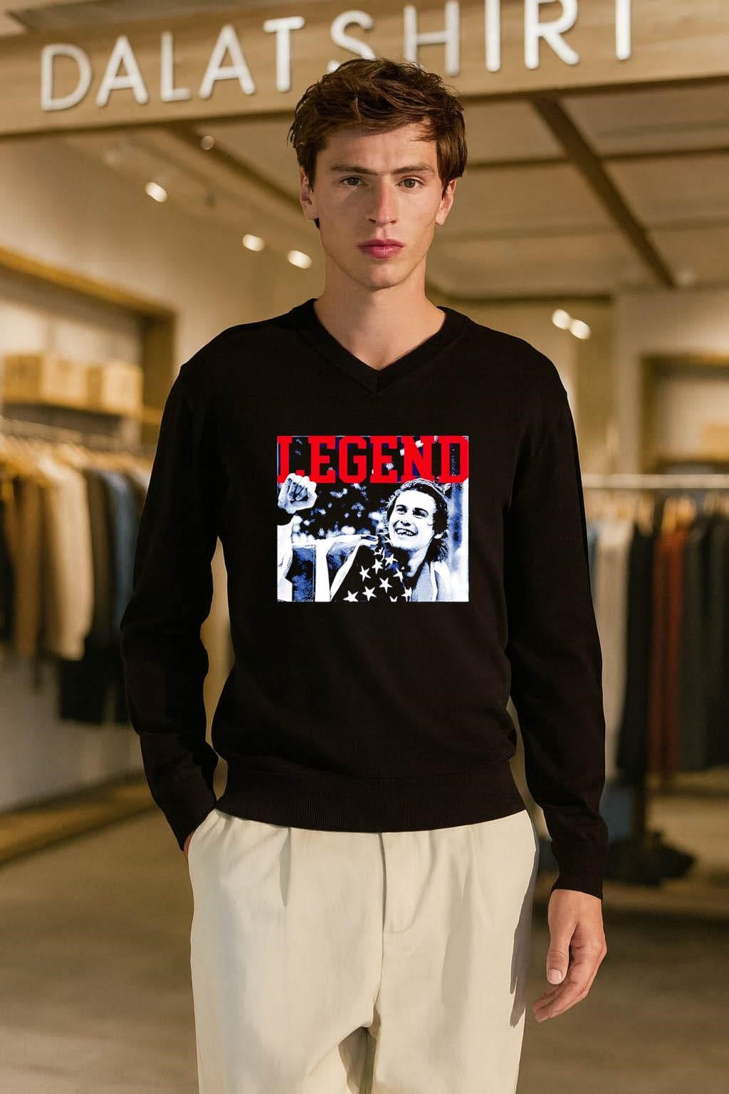 Legend J. Legend American Flag Athlete Winner shirt