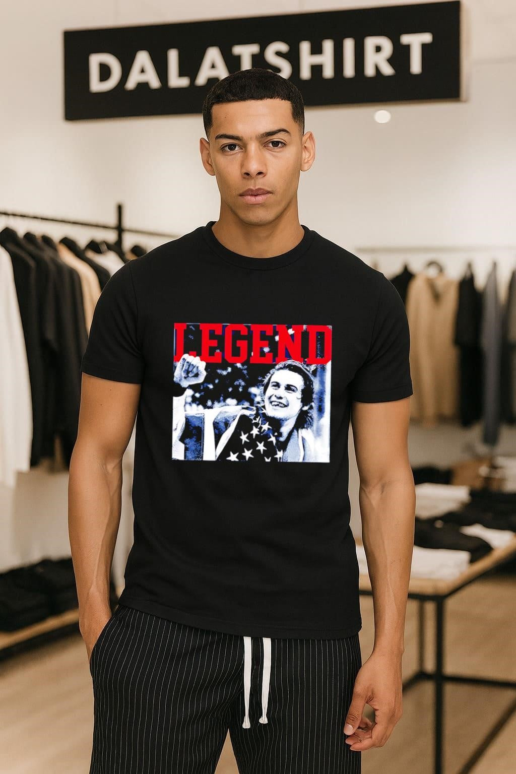 Legend J. Legend American Flag Athlete Winner shirt