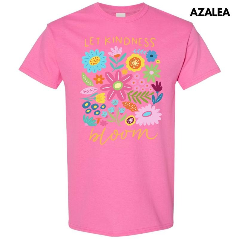 Let Kindness Bloom Gildan Short Sleeve T-Shirt 'NLB' Hoodie, Sweatshirt | TeeBloomCo.com
