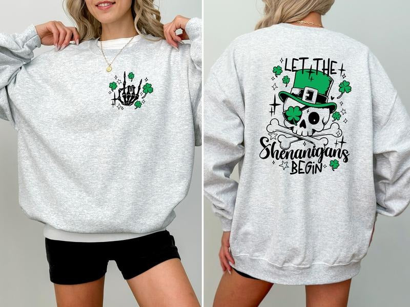 Let the Sheningans Begin Women's Top (TShirt, Sweatshirt, & Hoodie) | TeeBloomCo.com