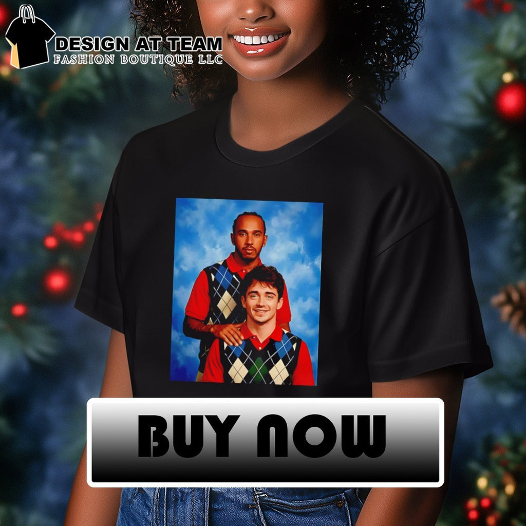 Lewis Hamilton and Charles Awkward Formula Racing Step Brothers vintage shirt