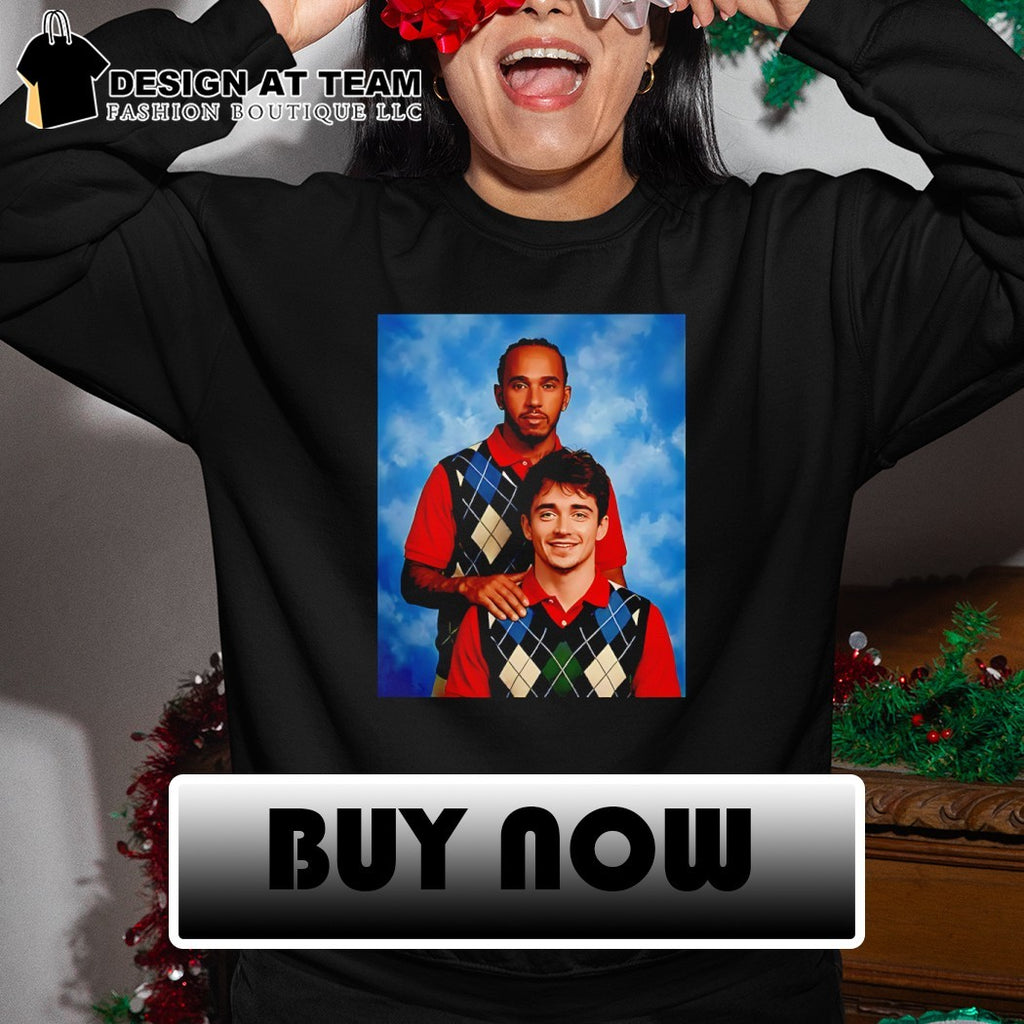 Lewis Hamilton and Charles Awkward Formula Racing Step Brothers vintage shirt